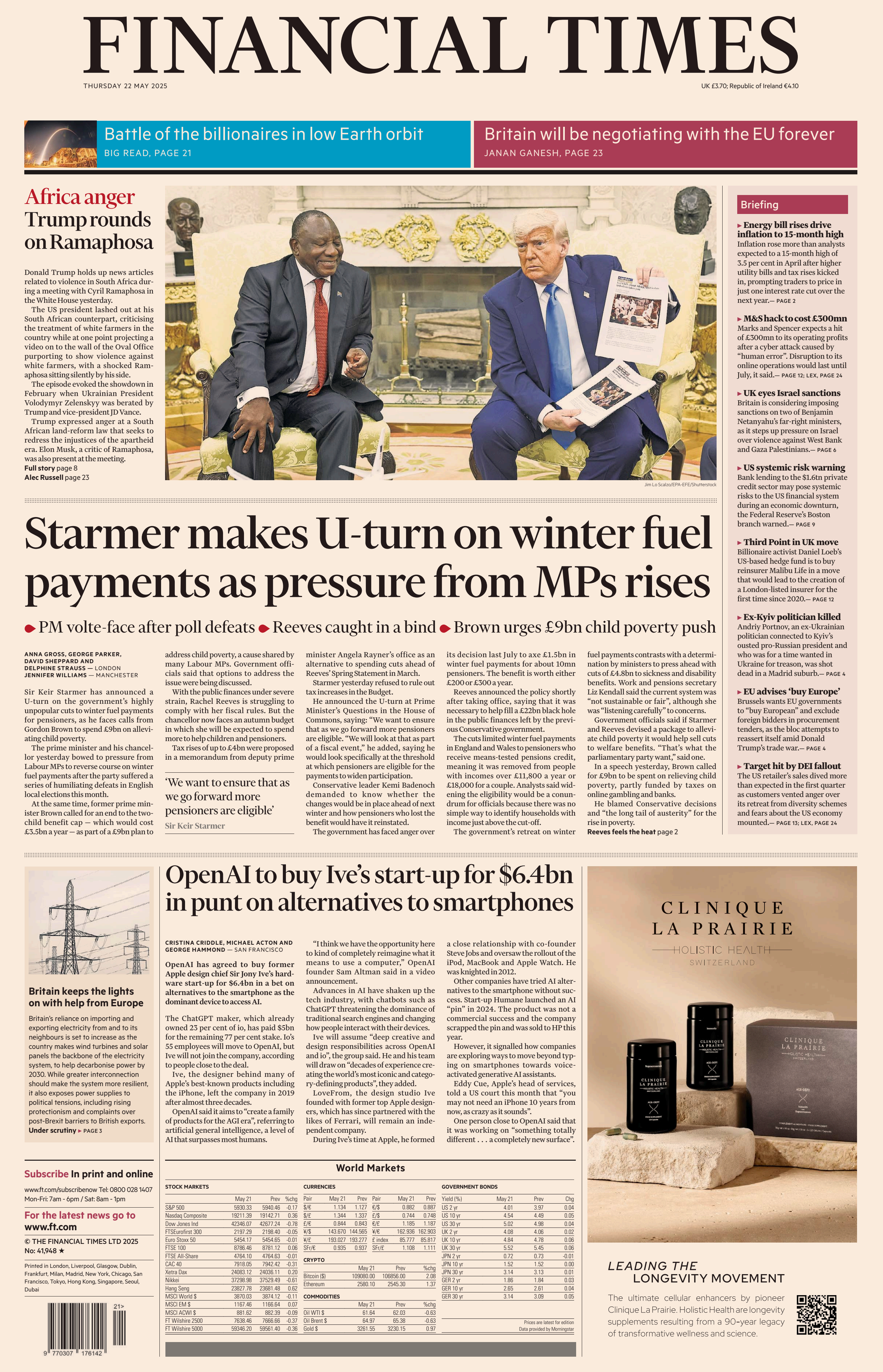 Financial Times 金融时报20250622