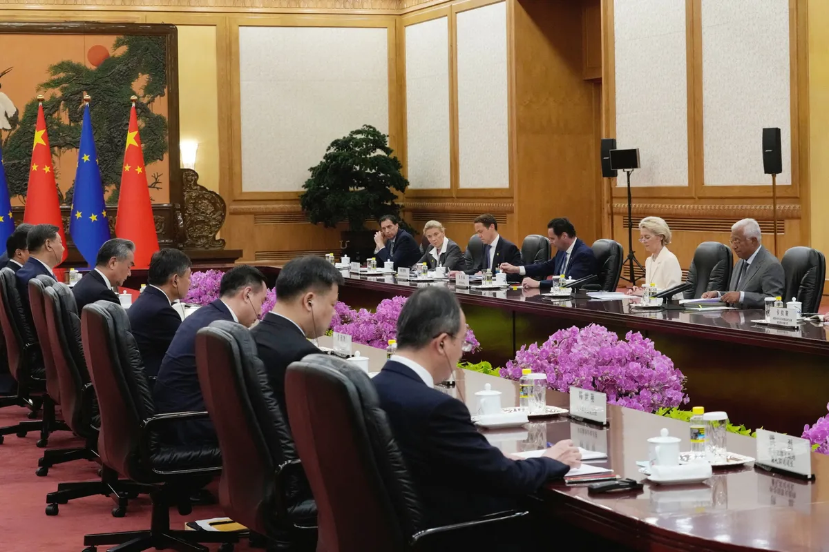 彭博：欧盟呼吁中国开放此前峰会进展有限