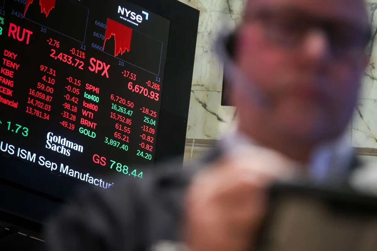 彭博市场综述:标普500指数下跌1%因Meta公司加大支出受挫