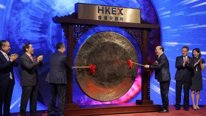 金融时报：摩根士丹利和高盛主导香港股票交易