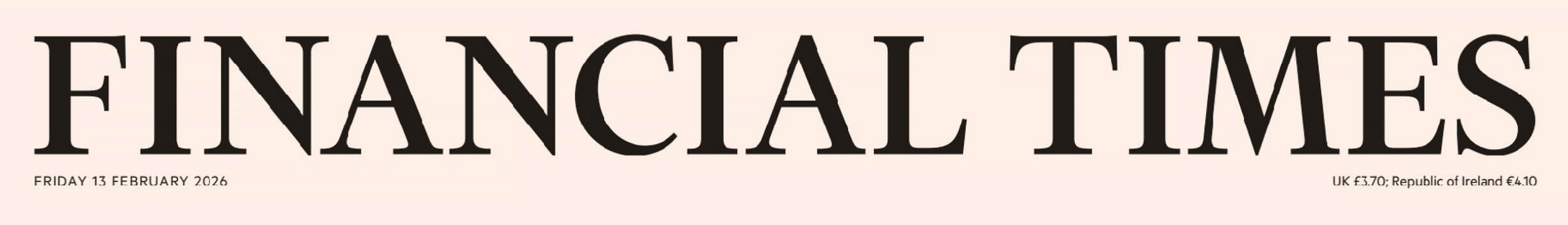 Financial Times 金融时报 20260213