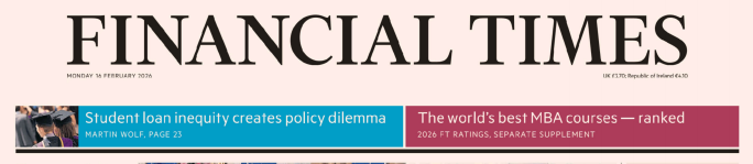 Financial Time 金融时报 20260216