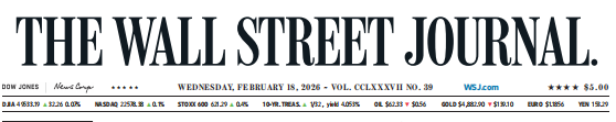 WSJ 华尔街日报20260218