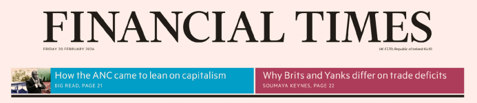 Financial Times 金融时报 20260220