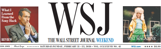 WSJ Weekend 华尔街日报周末版 20260221-22