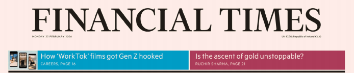 Financial Times 金融时报 20260223