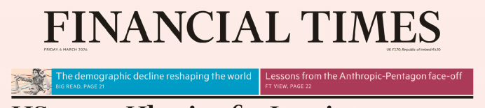 Financial Times 金融时报 20250306