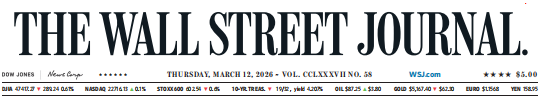 WSJ 华尔街日报 20260312