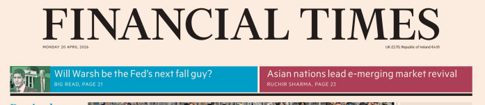 Financial Times  金融时报 20260420
