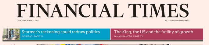Financial Times 金融时报 20260430