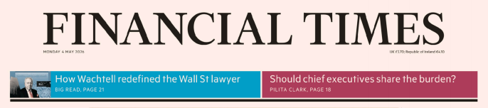 Financial Times 金融时报 20260504