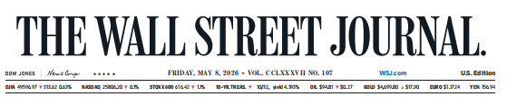 WSJ  华尔街日报 20260508