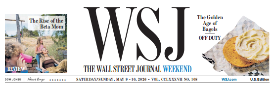 WSJ Weekend 华尔街日报周末版 20260509-10