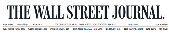 WSJ 华尔街日报 20260514