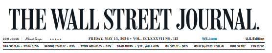 WSJ 华尔街日报 20260515