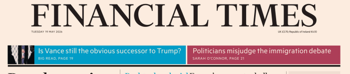 Financial Times 金融时报 20260519