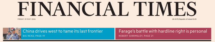 Financial Times 金融时报 20260529