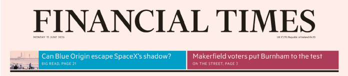 Financial Times 金融时报 20260615