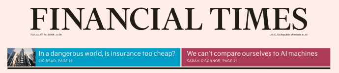 Financial Times 金融时报 20260616