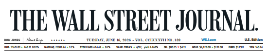 WSJ 华尔街日报2020616