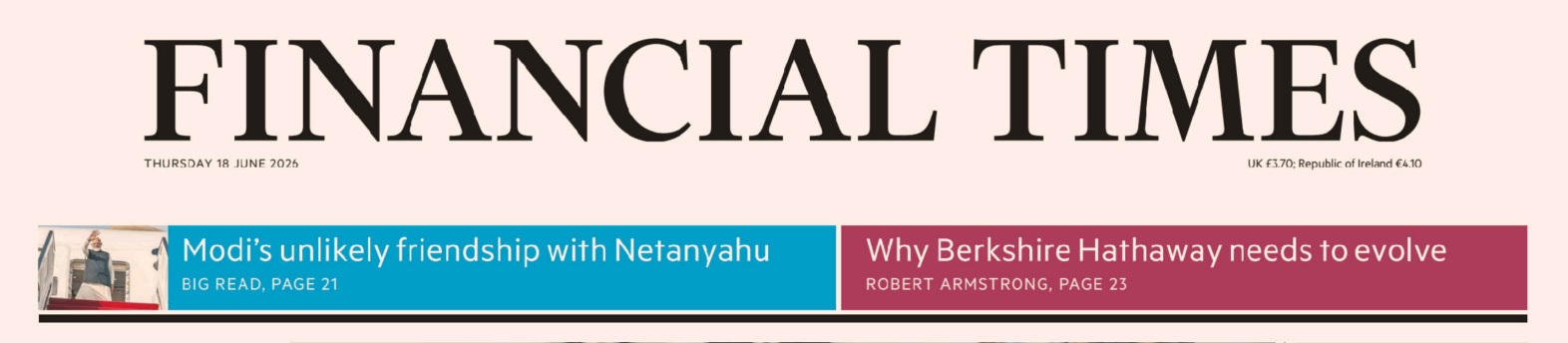 Fianacial Times 金融时报 20260618
