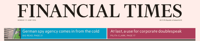 Financial Times 金融时报 2026022