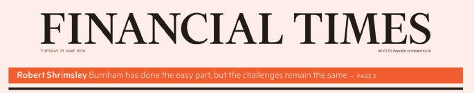 Financial Times 金融时报 20260623