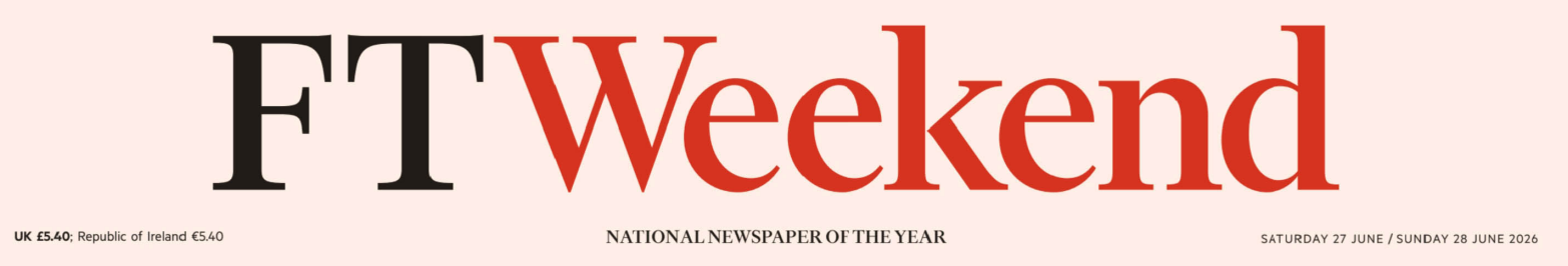 FT Weekend 金融时报周末版 20260627-28