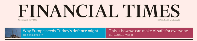 Financial Times 金融时报 20260702