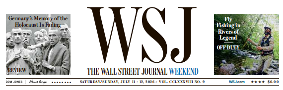WSJ Weekend 华尔街日报周末版 20260711-12