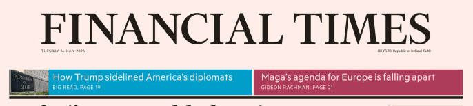 Financial Times 金融时报 20260714