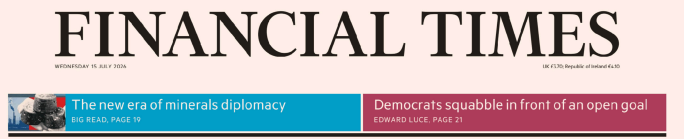 Financial Times 金融时报 20260715