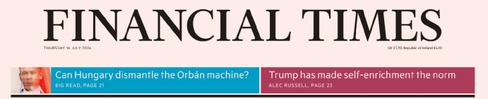 Financial Times 金融时报 20260716