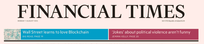 Financial Times 金融时报 20260803