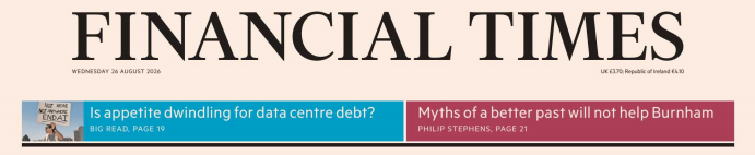 Financial Times 金融时报 20260826