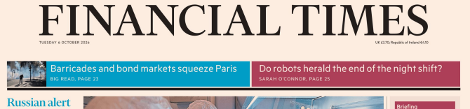 Financial Times 金融时报 20261006