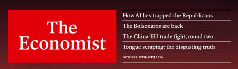 The Economist 经济学人 20261010