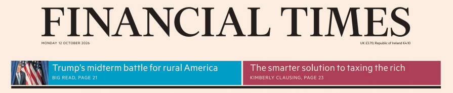 Financial Times 金融时报 20261012