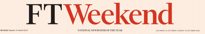 FT Weekend 金融时报周末版 20261024-25