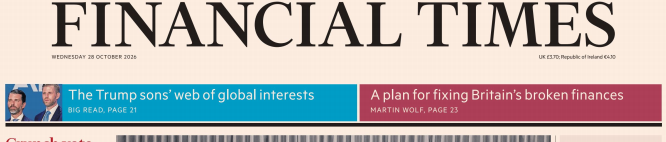 Financial Times 金融时报 20261028