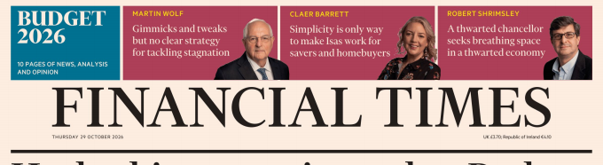 Financial Times 金融时报 20261029